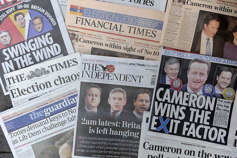 La prensa británica analiza los resultados de las elecciones en sus ediciones de este viernes.