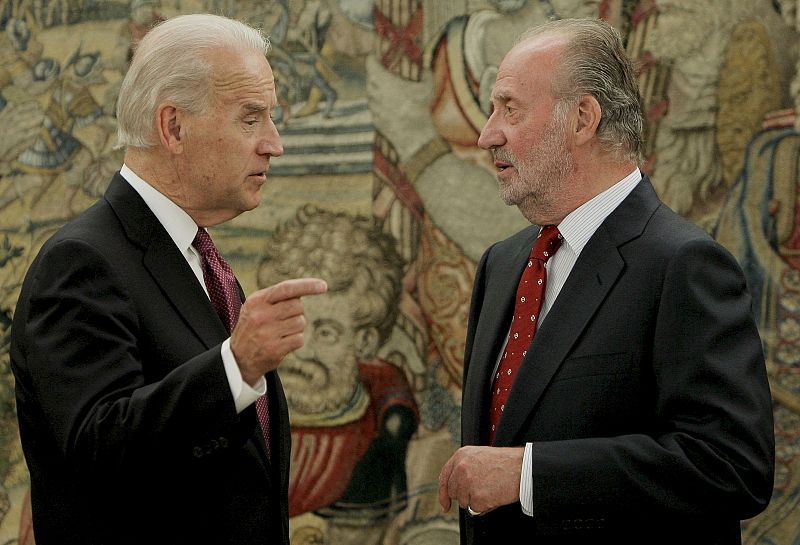 AUDIENCIA REY JUAN CARLOS A JOE BIDEN