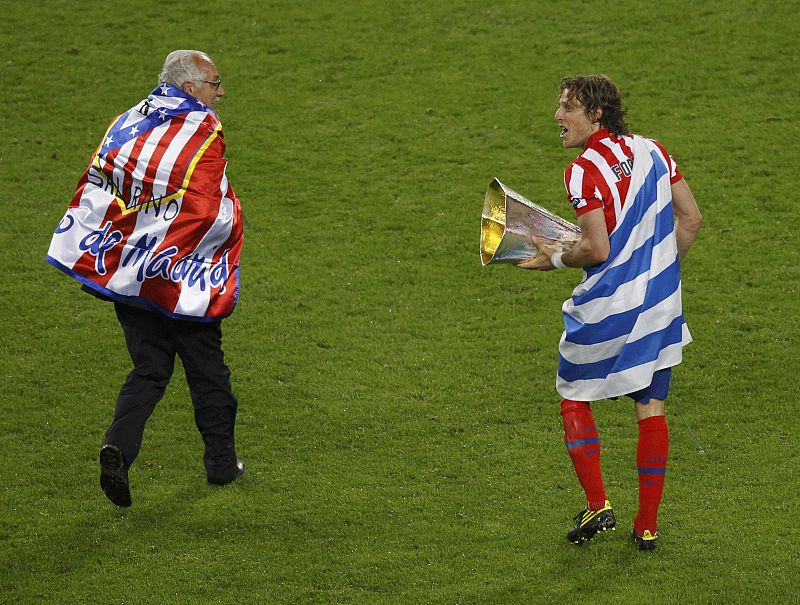 Forlán, como ya hizo en la semifinal, ha sido el artífice.