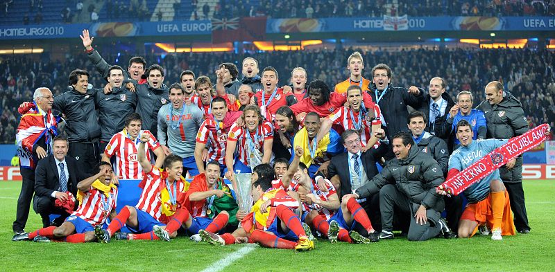 La imagen de los campeones.