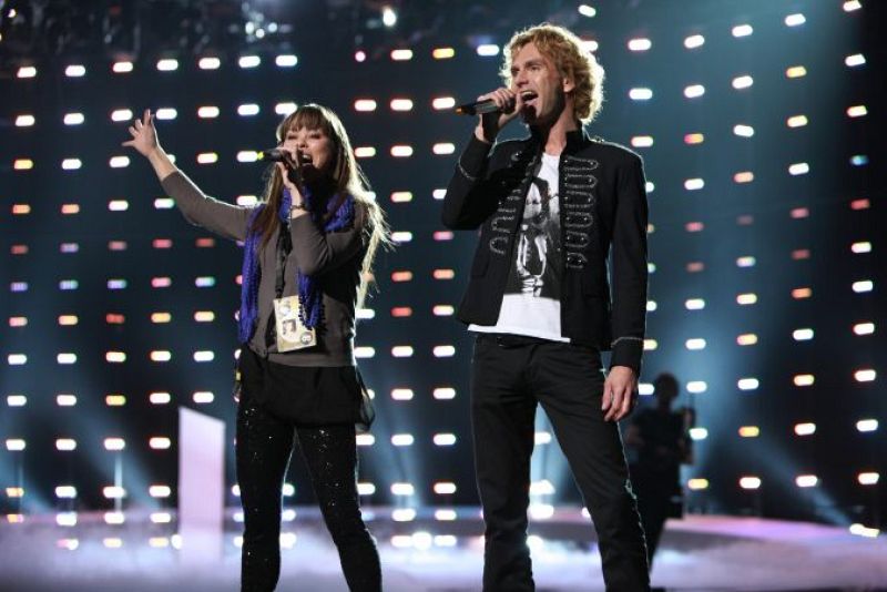 Eurovisión 2010 - Dinamarca, primer ensayo