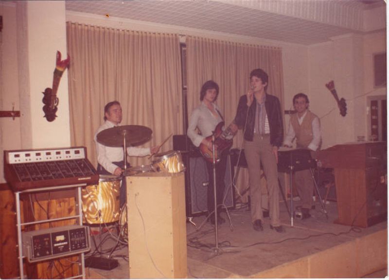 Francisco con su grupo