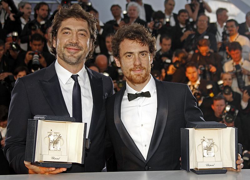 Los actores Javier Bardem y Elio Germano