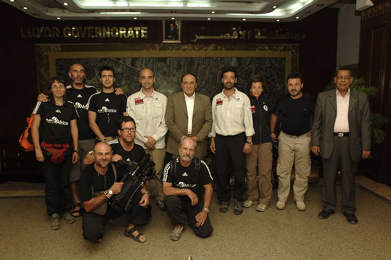 Recepción del gobernador de Assiut.