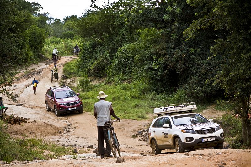 La caravana solidaria.