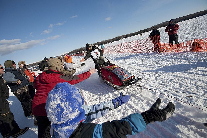 Lance Mackey, ganador de la carrera los últimos tres años