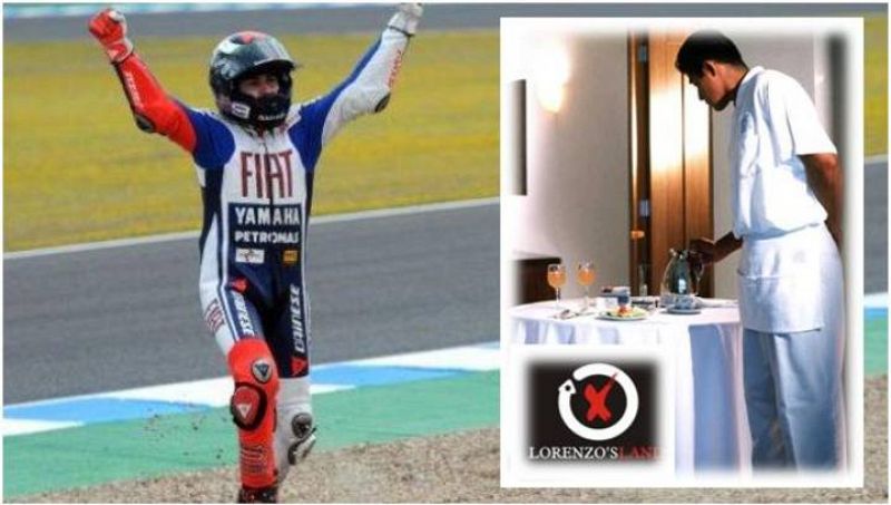 jorge lorenzo Celebra en Jerez