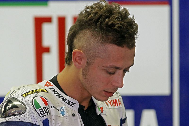 Valentino Rossi y Nicky Hayden comparten la misma peluquera...