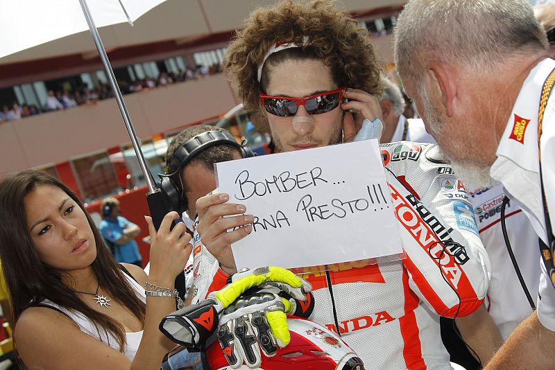 Uno de los mejores amigos de 'Vale', Marco Simoncelli.