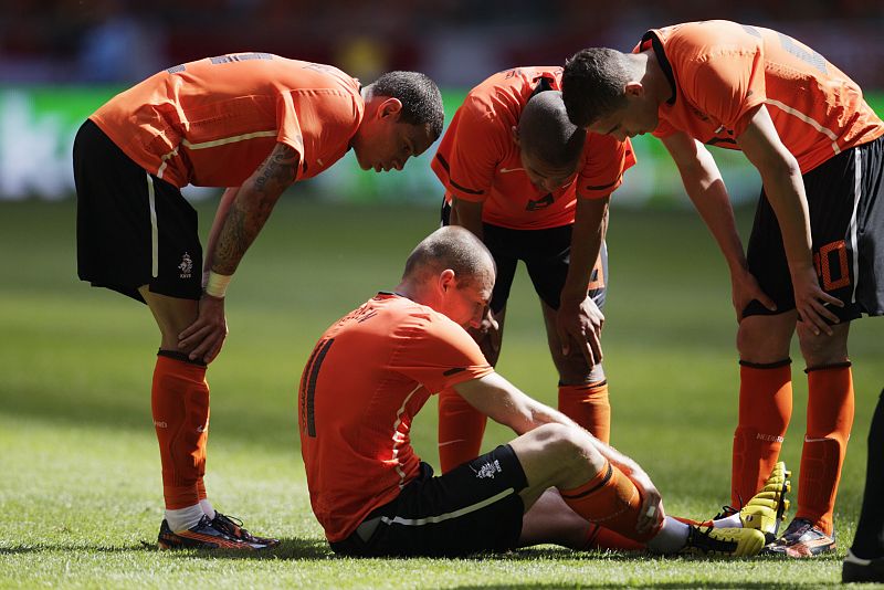 La figura de Holanda, Arjen Robben, es seria duda para la fase final.