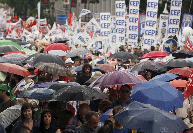 MANIFESTACIÓN CENTRAL DE MADRID CON MOTIVO DE LA HUELGA EN LA FUNCIÓN PÚBLICA