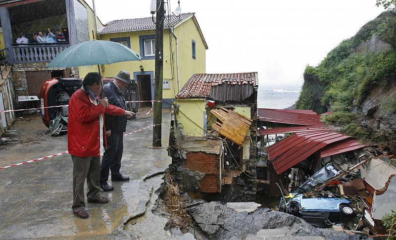 LLUVIAS CAUSAN DESTROZOS EN GOZON