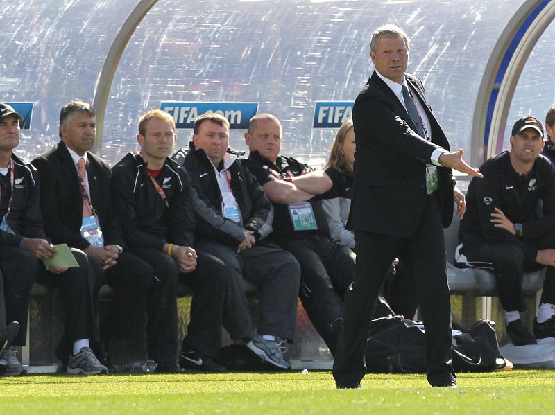 El técnico de la selección de Nueva Zelanda, Ricki Herbert