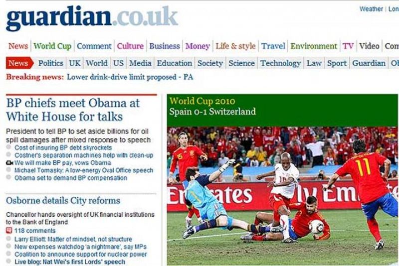 "El mejor equipo del mundo es derrotado por el equipo más neutral del mundo", publicaba The Guardian.