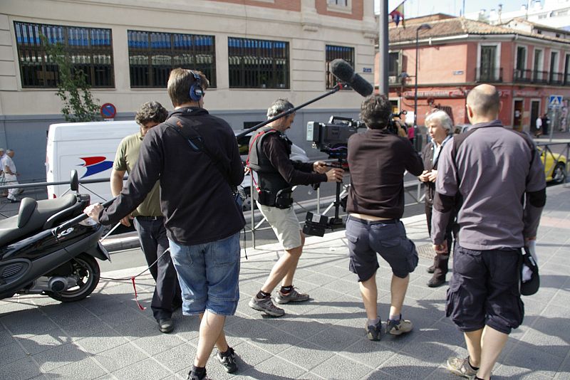 Rodando por la calles de Vallecas con Ángel Nieto