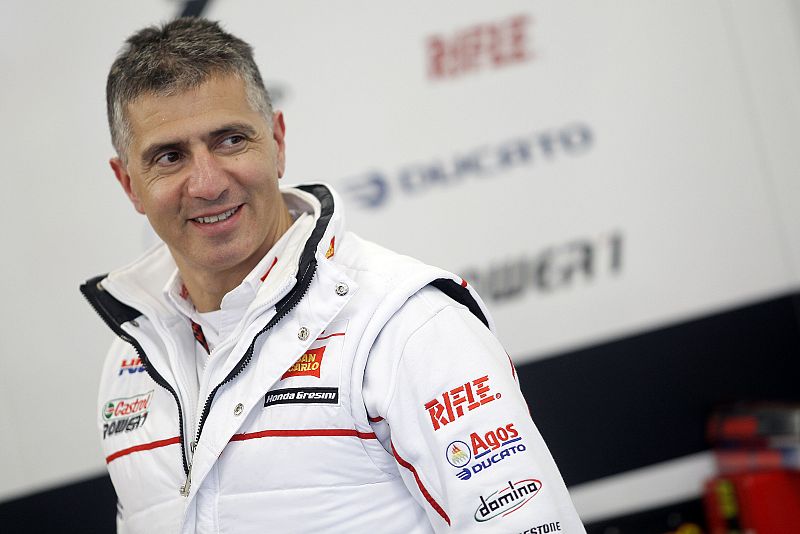 Antonio Jiménez, jefe mecánico de Marco Melandri en el Team Gresini.