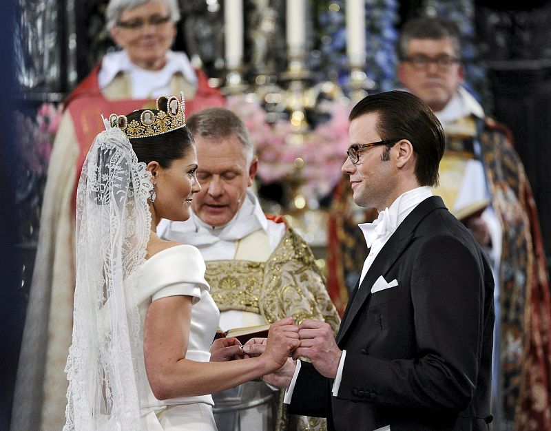 BODA DE LA PRINCESA VICTORIA DE SUECIA Y DANIEL WESTLING