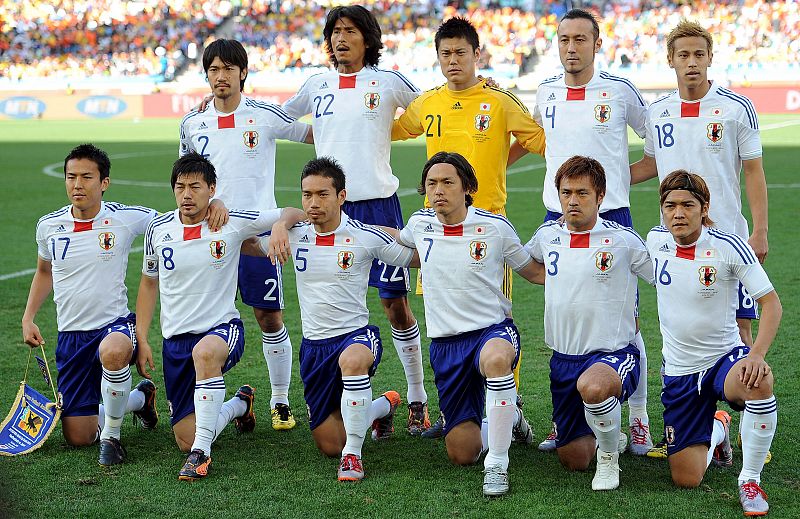 Once inicial de Japón.