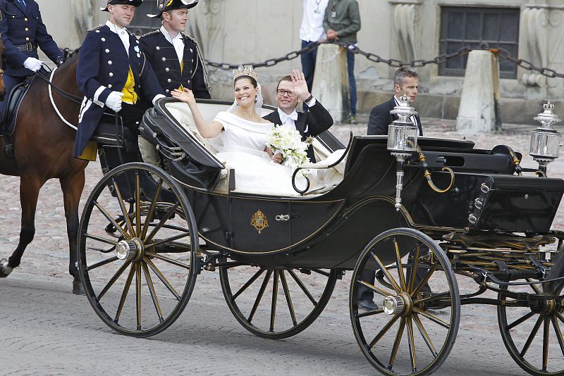 BODA DE LA PRINCESA VICTORIA DE SUECIA Y DANIEL WESTLING