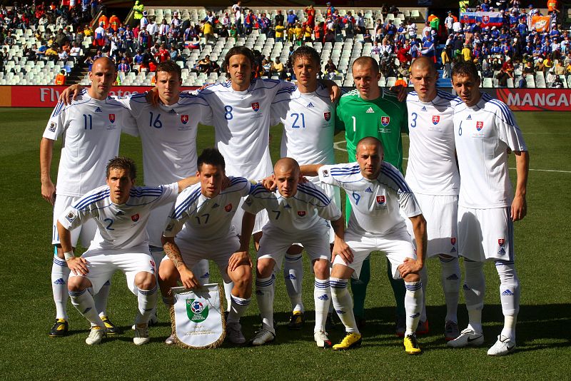 Once inicial de Eslovaquia.