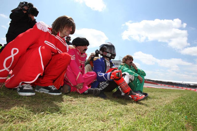 Este año con sus celebraciones, Jorge Lorenzo está dando rienda suelta a su creatividad.