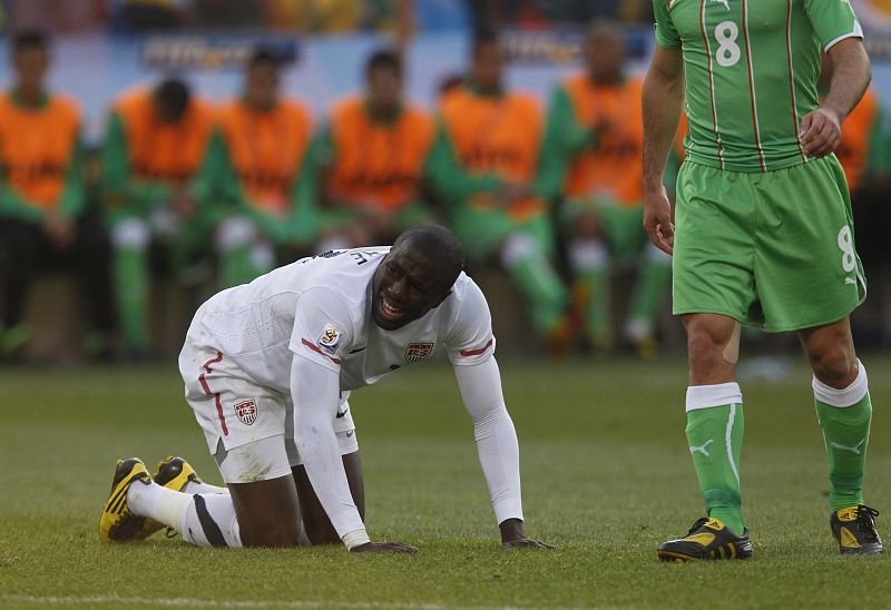 Altidore, otro jugador destacado de EE.UU, ha iniciado la contra que ha culminado con en gol.