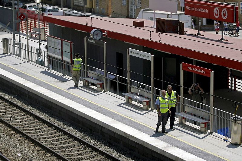 ATROPELLO FERROVIARIO EN CASTEDEFELLS