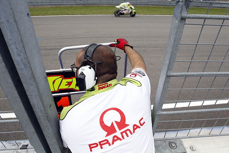 La pizarra de Aleix espargaró.