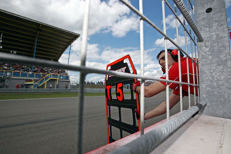 La pizarra de Casey Stoner.