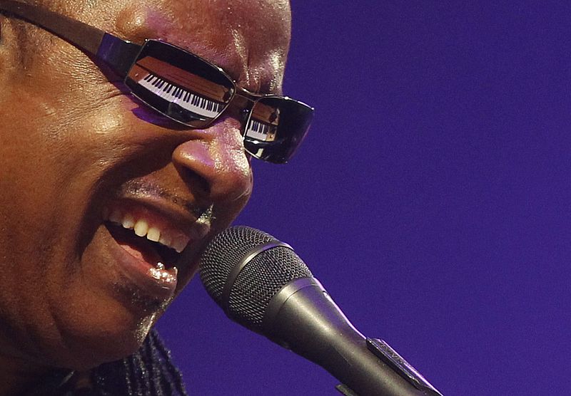 Stevie Wonder en el Festival de Glastonbury 2010