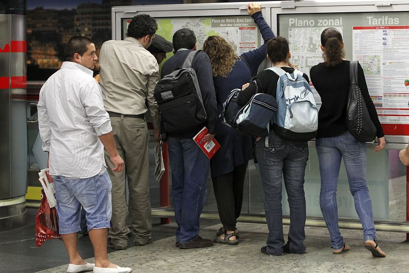 SEGUNDA JORNADA DE LA HUELGA DEL METRO