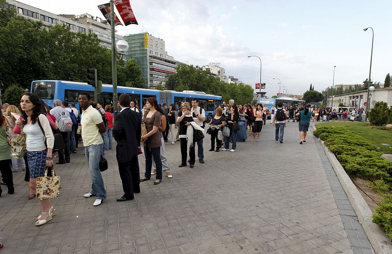 SEGUNDA JORNADA DE LA HUELGA DEL METRO