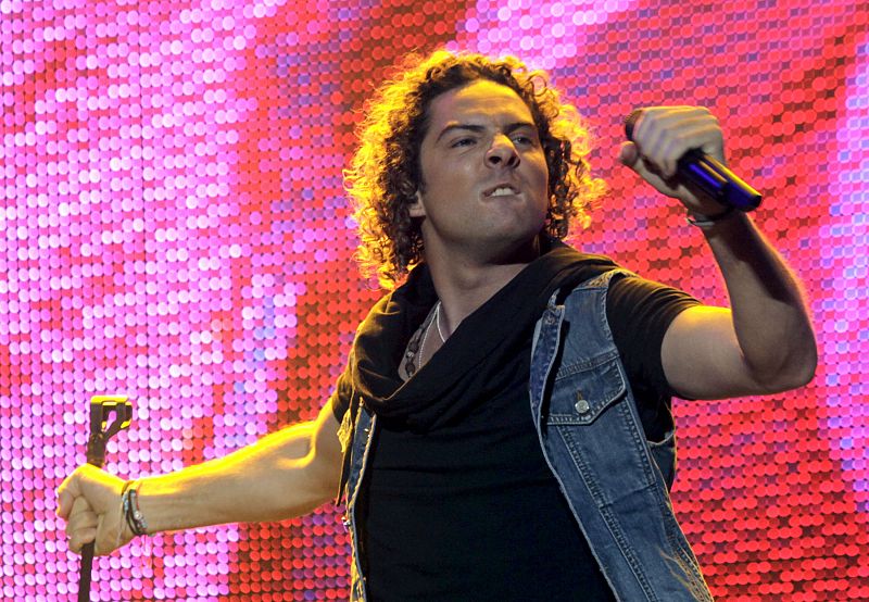 David Bisbal, en concierto