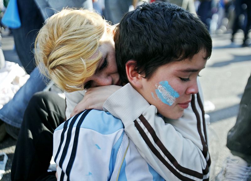 Buenos Aires, hundida tras la goleada que ha recibido Argentina