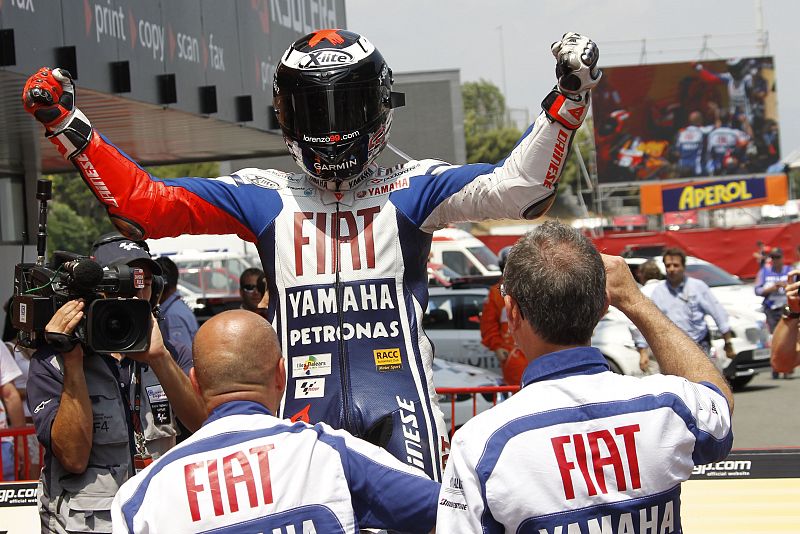 Se trata de la tercera victoria consecutiva de Jorge Lorenzo, que afianza su liderato.