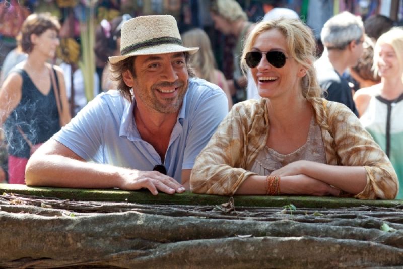 Javier Bardem y Julia Roberts protagonizan 'Eat, Pray, Love'