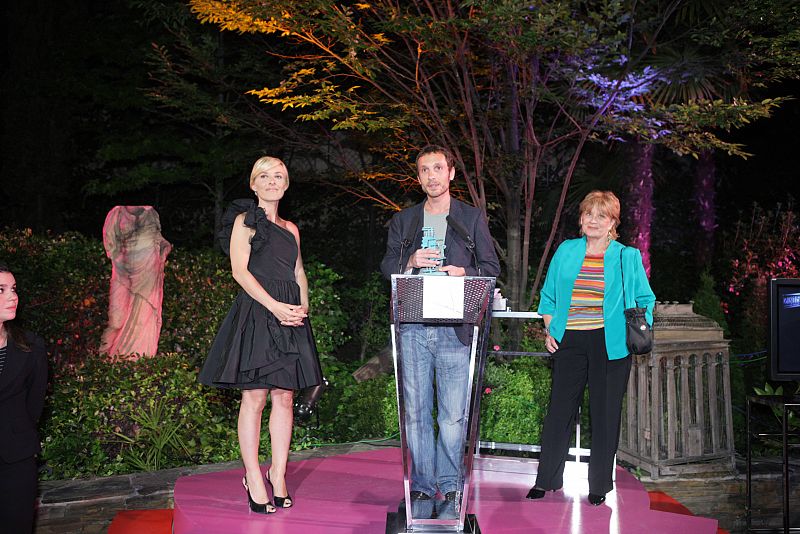 Pablo Derqui recoge el premio al mejor actor por el cortometraje 'Pablo'