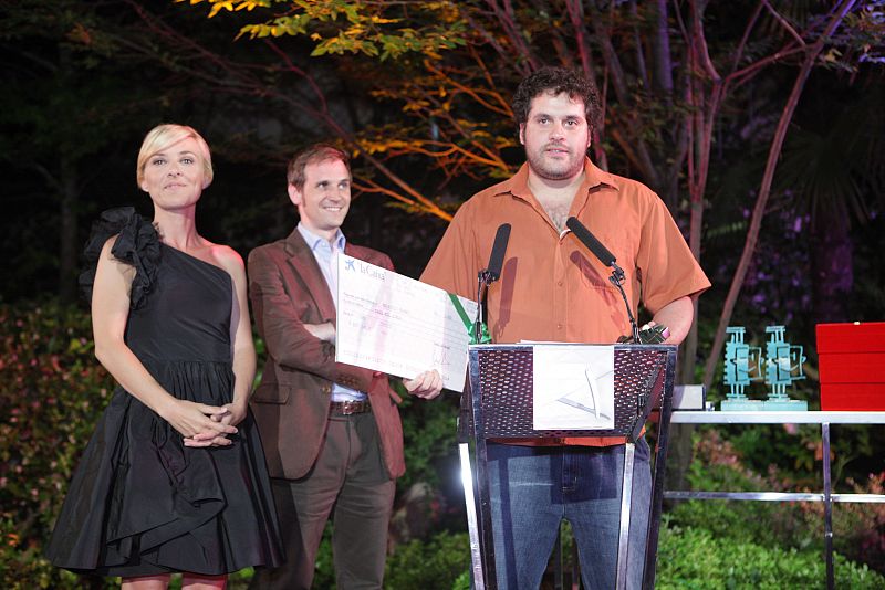 Mauricio Franco Tosso recoge el premio al mejor cortometraje iberoamericano por 'El segundo amanecer de la ceguera'