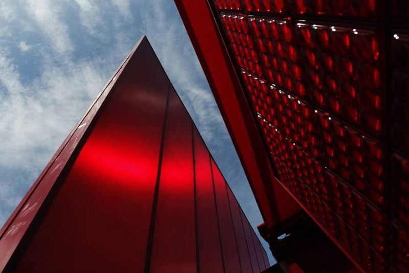 Detalle de la estructura creada por Jean Nouvel para la Galeria Serpentine de Londres