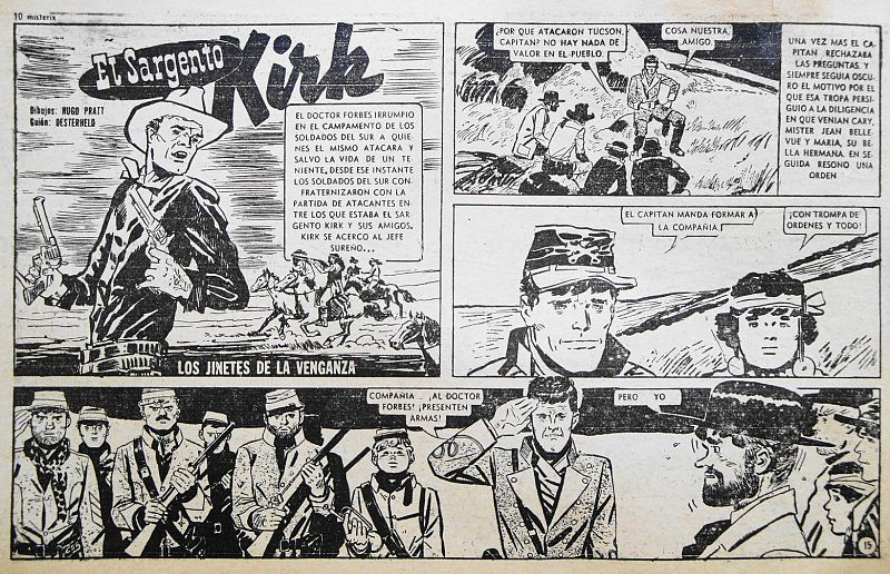 'El sargento Kirk', una obra maestra de Oesterheld y Hugo Pratt