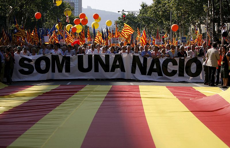 MANIFESTACIÓN CONTRA LA SENTENCIA DEL TC SOBRE EL ESTATUTO DE CATALUÑA