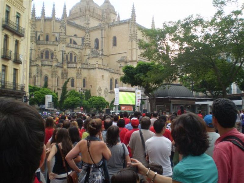 La celebración de la victoria en el Mundial