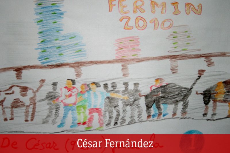 Sanfermines 2010: César Fernández