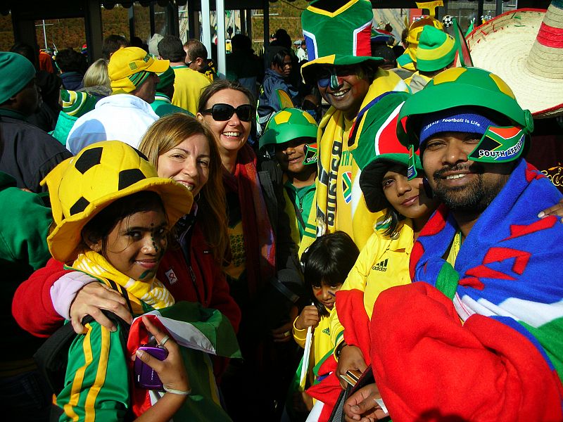 El color de Sudáfrica (Soccer City, Soweto)