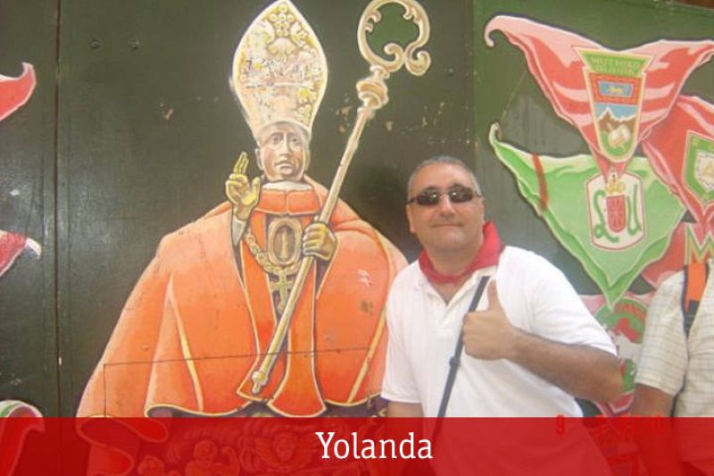  He vivido los sanfermines 2010 con el amor de mi vida y con el Santo de mi vida. ¡Gora San Fermín!