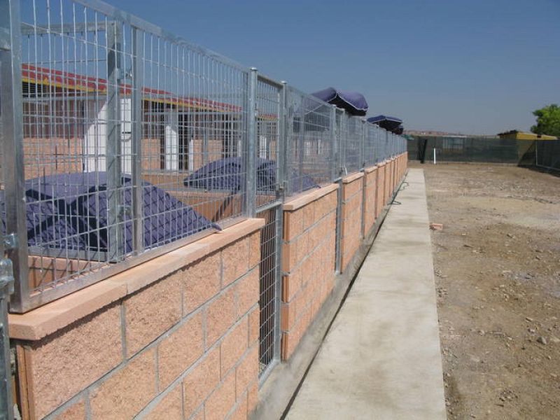  Vista general de los chalets para perros en Chuchilandia