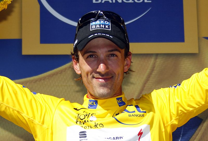 Fabian Cancellara en una imagen del Tour