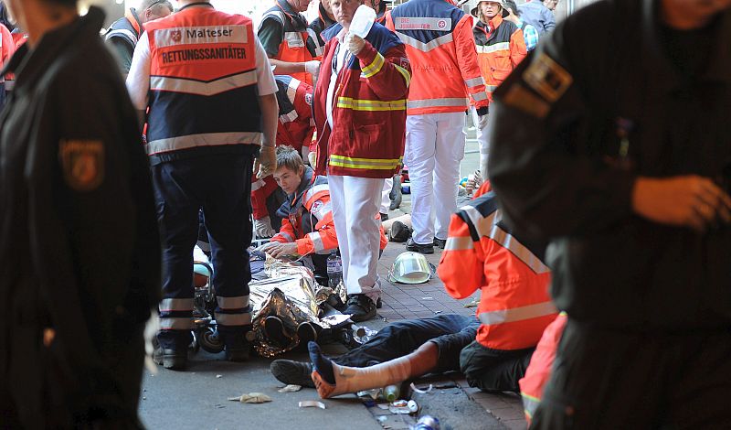 AL MENOS 15 PERSONAS MUERTAS EN DUISBURGO DURANTE LA CELEBRACIÓN DEL "LOVEPARADE"