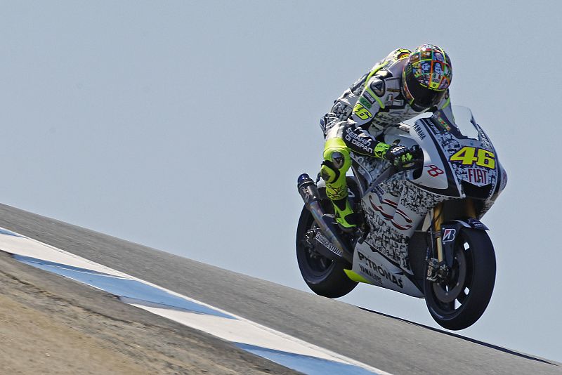 Valentino Rossi guarda buenos recuerdos del 'sacacorchos'.