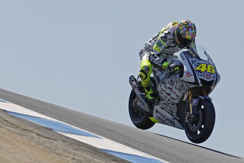 Valentino Rossi guarda buenos recuerdos del 'sacacorchos'.